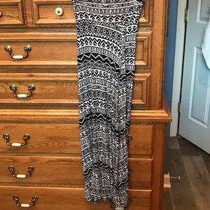 Tribal Printed Maxi Skirt